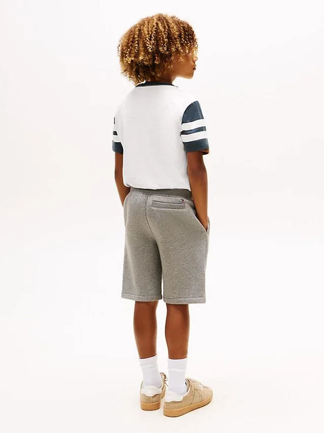 Pantalón corto de chándal con logotipo para niños Pantalón corto de chándal con logotipo para niños