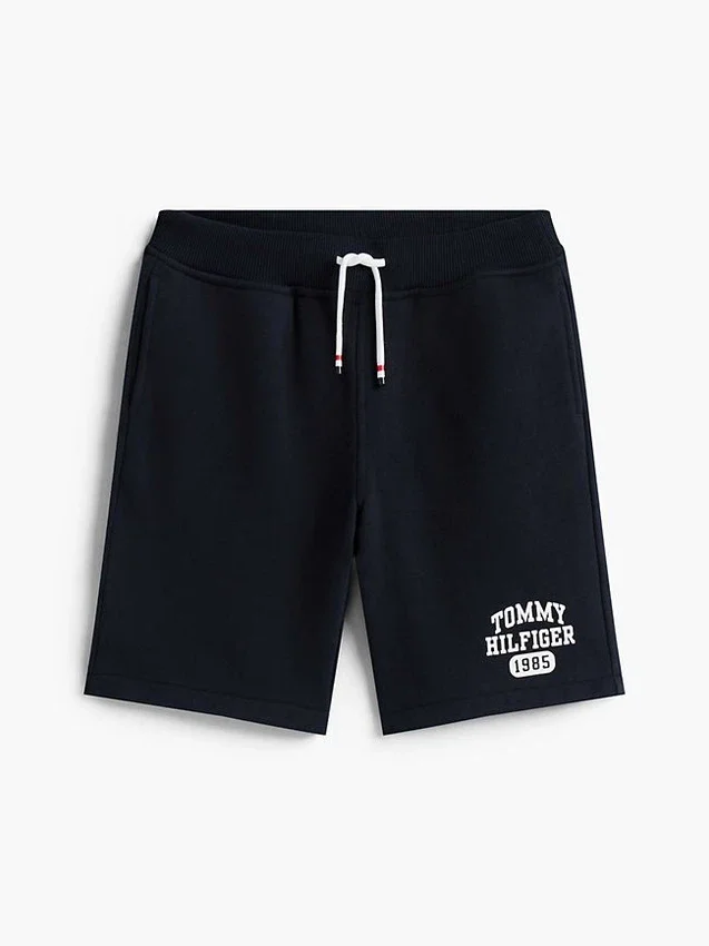 Pantalón corto de chándal con logotipo para niños Pantalón corto de chándal con logotipo para niños