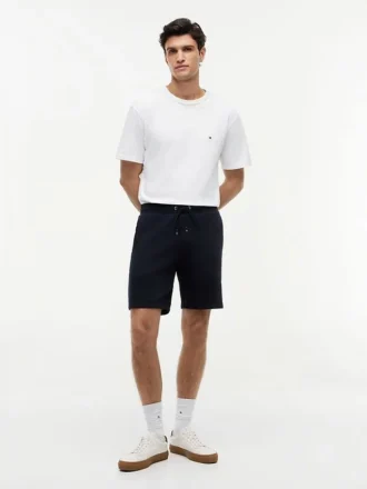 Pantalón corto de chándal de felpa cepillada de 20 cm, corte regular