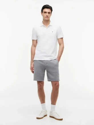 Pantalón corto de chándal de felpa cepillada de 20 cm, corte regular