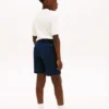 Pantalón corto de chándal de pierna ancha con logotipo Hilfiger para niño Pantalón corto de chándal de pierna ancha con logotipo Hilfiger para niño