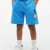 Pantalón corto de chándal para niño con logotipo Sun & Wave Pantalón corto de chándal para niño con logotipo Sun & Wave