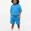Pantalón corto de chándal para niño con logotipo Sun & Wave Pantalón corto de chándal para niño con logotipo Sun & Wave