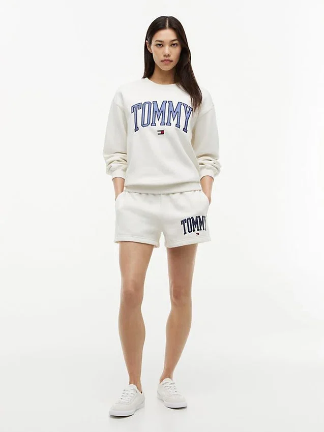 Pantalón corto de chándal Varsity Tommy Logo Pantalón corto de chándal Varsity Tommy Logo
