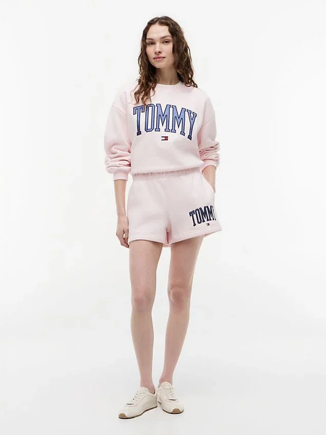 Pantalón corto de chándal Varsity Tommy Logo Pantalón corto de chándal Varsity Tommy Logo