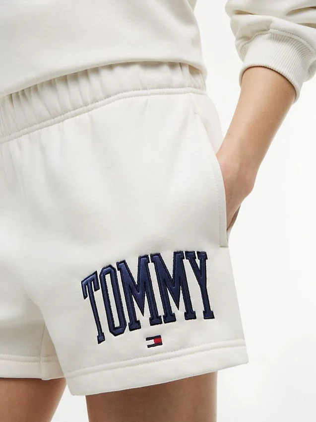 Pantalón corto de chándal Varsity Tommy Logo Pantalón corto de chándal Varsity Tommy Logo