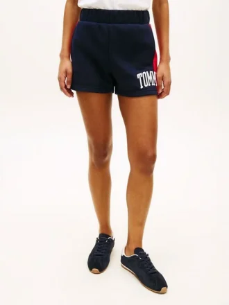 Pantalón corto de chándal Varsity Tommy Logo Colorblock