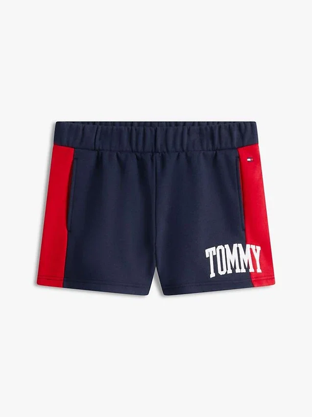 Pantalón corto de chándal Varsity Tommy Logo Colorblock Pantalón corto de chándal Varsity Tommy Logo Colorblock
