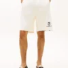 Pantalón corto de felpa con monograma Pantalón corto de felpa con monograma