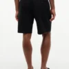 Pantalón corto plisado con cinturón de 25 cm y corte holgado Pantalón corto plisado con cinturón de 25 cm y corte holgado