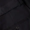 Pantalón corto plisado con cinturón de 25 cm y corte holgado Pantalón corto plisado con cinturón de 25 cm y corte holgado