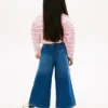Pantalón culotte vaquero para niña