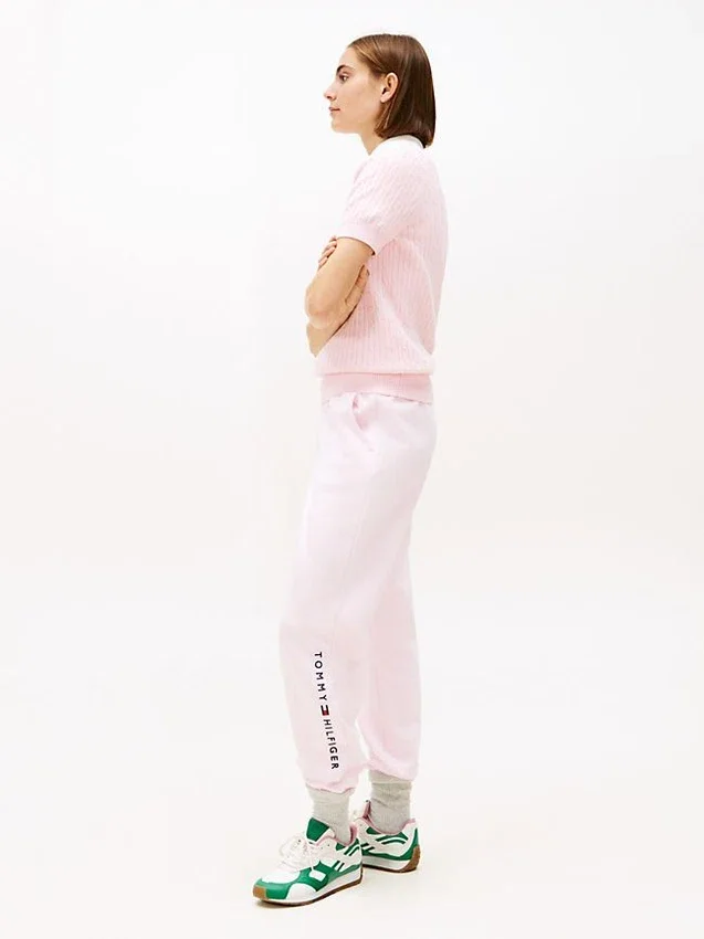Pantalón de chándal con el logotipo de Tommy bordado Pantalón de chándal con el logotipo de Tommy bordado