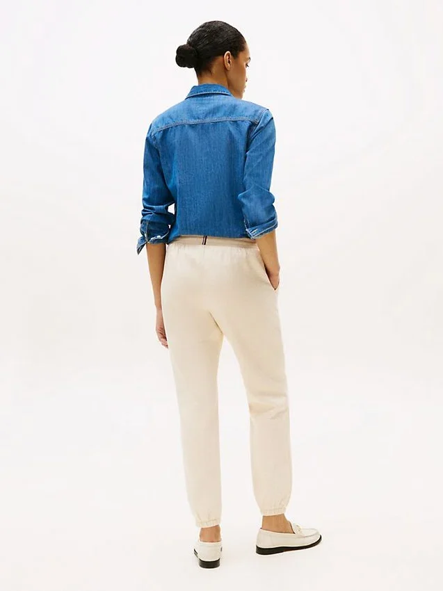 Pantalón de chándal con el logotipo de Tommy bordado Pantalón de chándal con el logotipo de Tommy bordado