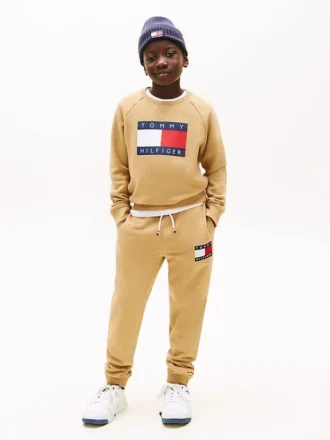 Pantalón de chándal con logotipo para niño