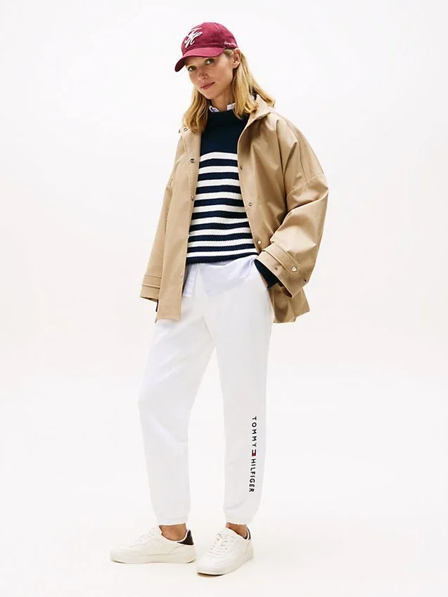 Pantalón de chándal con logotipo Tommy bordado Pantalón de chándal con logotipo Tommy bordado