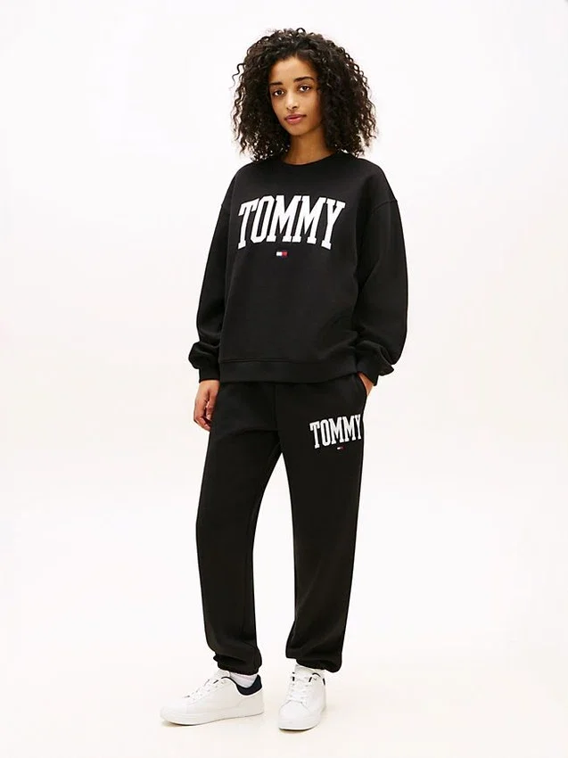 Pantalón de chándal con logotipo Varsity Tommy Pantalón de chándal con logotipo Varsity Tommy