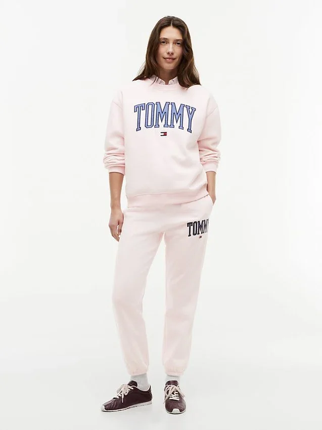 Pantalón de chándal con logotipo Varsity Tommy Pantalón de chándal con logotipo Varsity Tommy