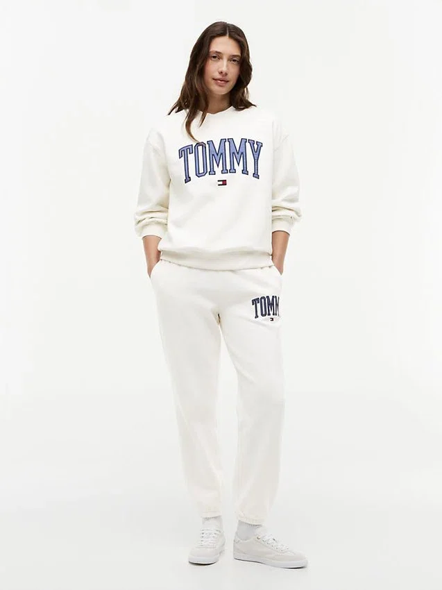 Pantalón de chándal con logotipo Varsity Tommy Pantalón de chándal con logotipo Varsity Tommy