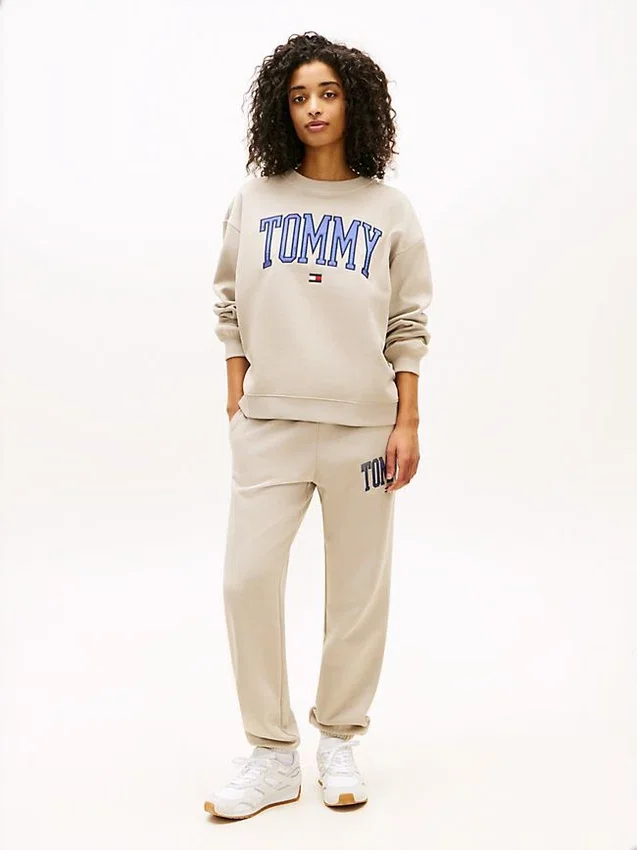 Pantalón de chándal con logotipo Varsity Tommy Pantalón de chándal con logotipo Varsity Tommy