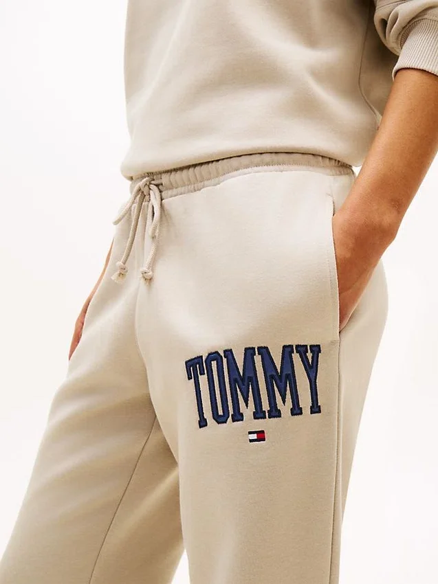 Pantalón de chándal con logotipo Varsity Tommy Pantalón de chándal con logotipo Varsity Tommy