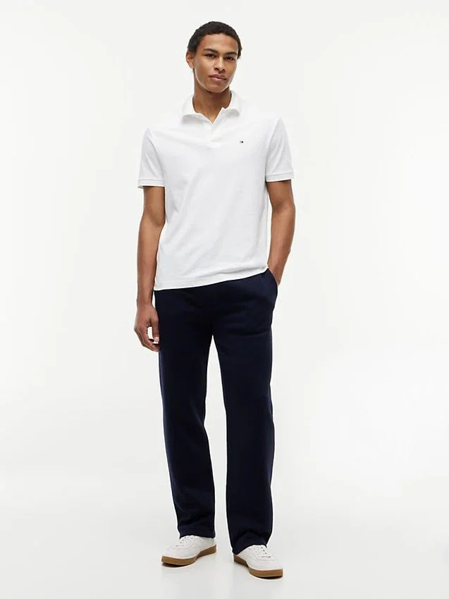 Pantalón de chándal de felpa cepillada de corte holgado Pantalón de chándal de felpa cepillada de corte holgado