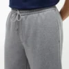 Pantalón de chándal de felpa cepillada de corte holgado Pantalón de chándal de felpa cepillada de corte holgado