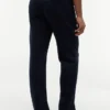 Pantalón de chándal de felpa cepillada de corte holgado Pantalón de chándal de felpa cepillada de corte holgado