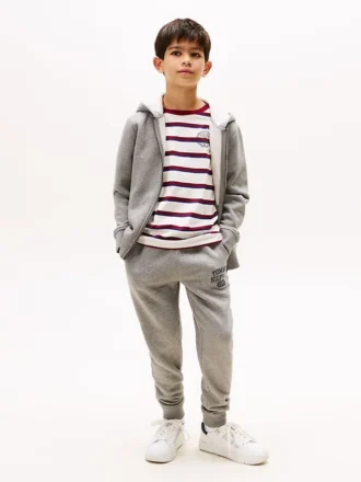 Pantalón de chándal de felpa cepillada Varsity para niño