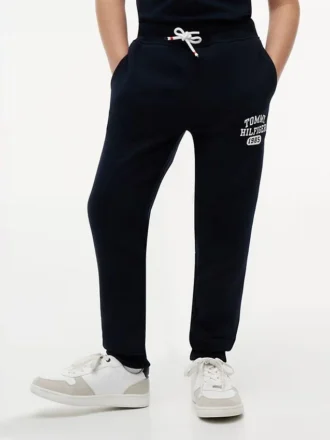 Pantalón de chándal de felpa cepillada Varsity para niño