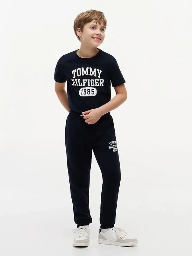 Pantalón de chándal de felpa cepillada Varsity para niño Pantalón de chándal de felpa cepillada Varsity para niño