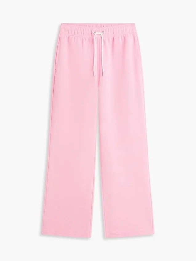 Pantalón de chándal de pierna ancha con interior cepillado Pantalón de chándal de pierna ancha con interior cepillado