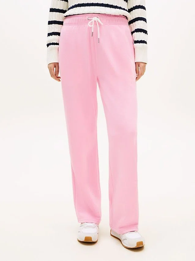 Pantalón de chándal de pierna ancha con interior cepillado Pantalón de chándal de pierna ancha con interior cepillado