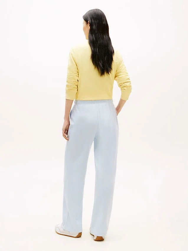 Pantalón de chándal de pierna ancha con interior cepillado Pantalón de chándal de pierna ancha con interior cepillado