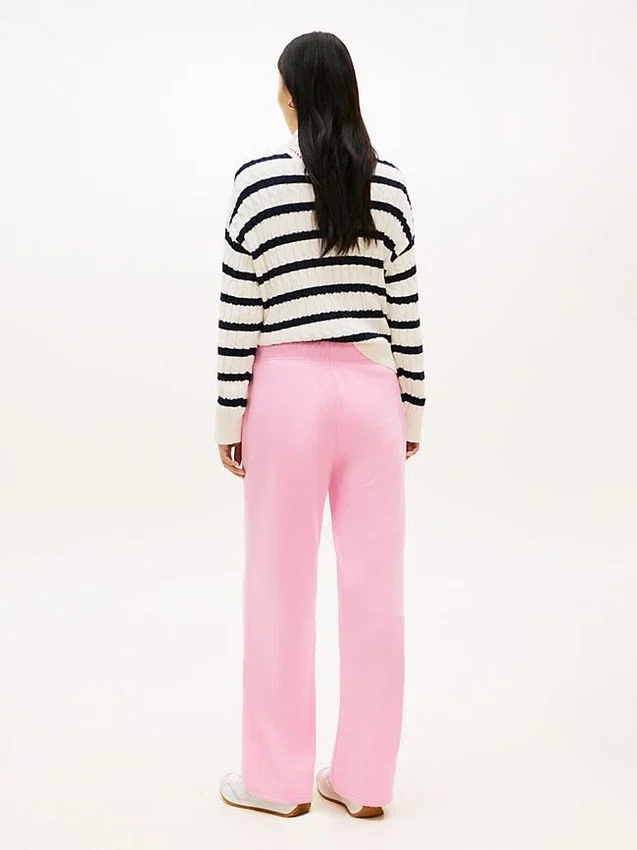 Pantalón de chándal de pierna ancha con interior cepillado Pantalón de chándal de pierna ancha con interior cepillado