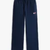 Pantalón de chándal infantil con logotipo de bandera ondulada