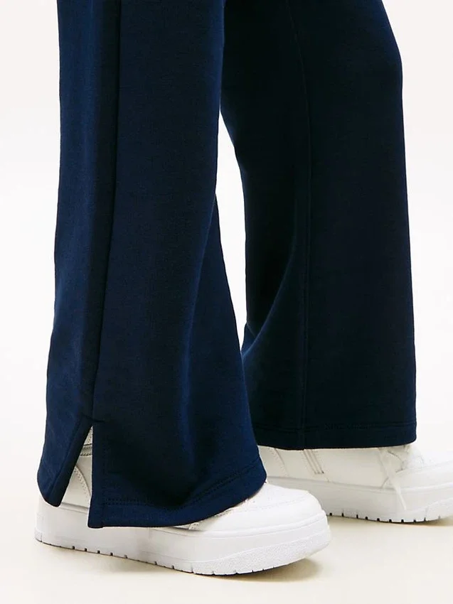 Pantalón de chándal infantil con logotipo de estrella de strass Pantalón de chándal infantil con logotipo de estrella de strass