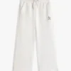Pantalón de chándal infantil con logotipo de estrella de strass Pantalón de chándal infantil con logotipo de estrella de strass