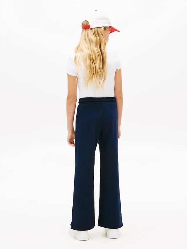 Pantalón de chándal infantil con logotipo de estrella de strass Pantalón de chándal infantil con logotipo de estrella de strass