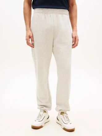 Pantalón de chándal jaspeado con el logotipo Hilfiger Crest