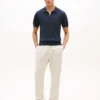 Pantalón de chándal jaspeado con el logotipo Hilfiger Crest Pantalón de chándal jaspeado con el logotipo Hilfiger Crest