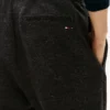 Pantalón de chándal jaspeado con el logotipo Hilfiger Crest Pantalón de chándal jaspeado con el logotipo Hilfiger Crest