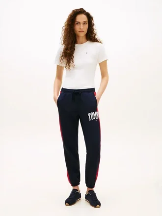 Pantalón de chándal Varsity Tommy Logo Colorblock