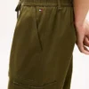Pantalón jogger cargo de algodón elástico