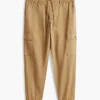 Pantalón jogger cargo de algodón elástico Pantalón jogger cargo de algodón elástico