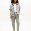 Pantalón jogger holgado liso