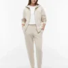 Pantalón jogger holgado liso