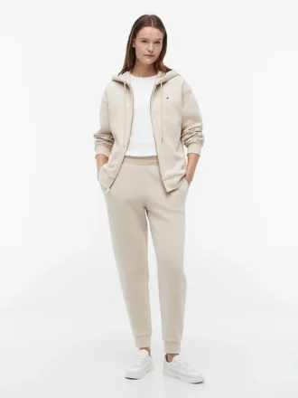 Pantalón jogger holgado liso Pantalón jogger holgado liso