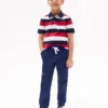 Pantalones cargo elásticos para niño