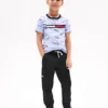 Pantalones cargo elásticos para niño